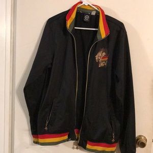 LRG Rasta Jacket Size L